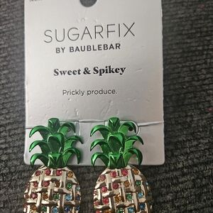 Sugarfix by Baublebar Pineapple Earrings